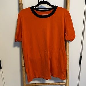 BIG BUD PRESS ringer tee / orange / large / discontinued style